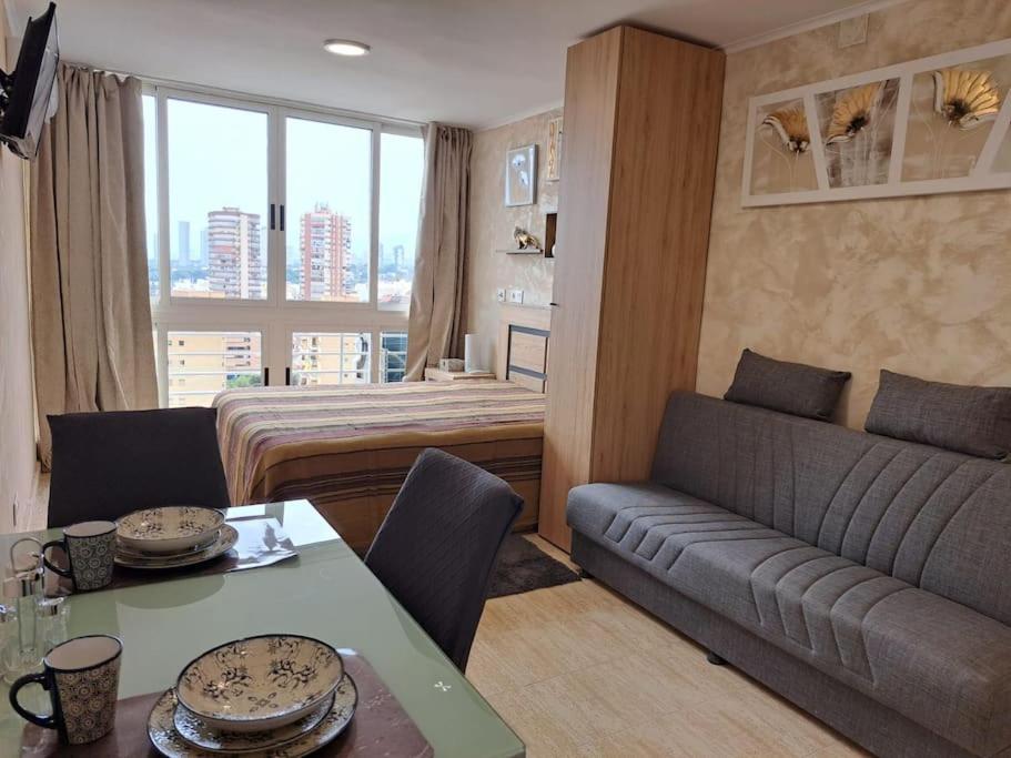 Cozy Studio With Sea View Διαμέρισμα Μπένιντορμ Εξωτερικό φωτογραφία